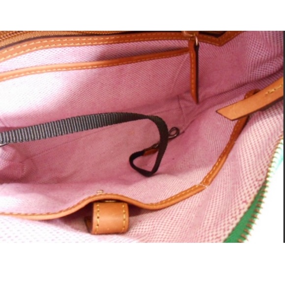 Dooney 🌵Cheery🌵green Pebble Alyssa Crossbody - Picture 5 of 10